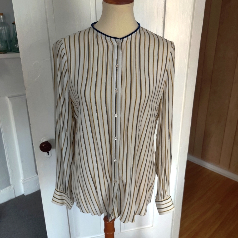 Massimo Dutti long sleeve button down shirt